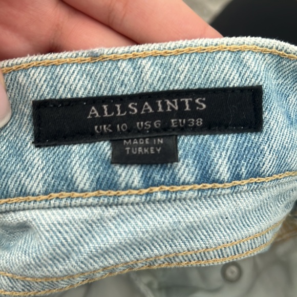 All saints denim maxi skirt - Picture 6 of 6